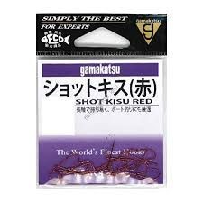 GAMAKATSU Shot Kisu Rose [Red] #8 (20pcs)