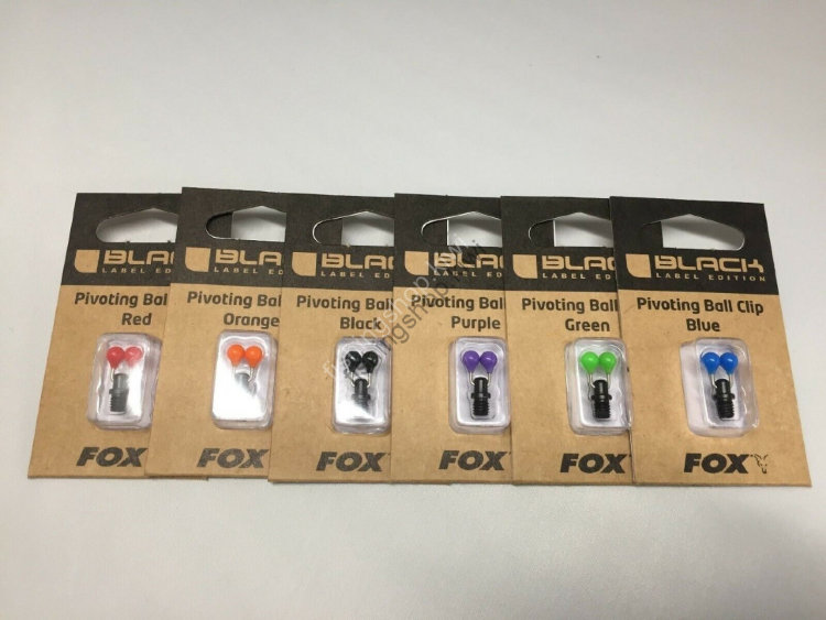 FOX Black Label Pivoting Ball Clip Green