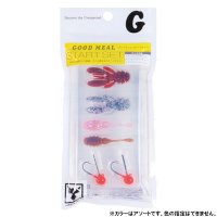 JACKALL Good Meal Start Set Claw and Pin Tail Set A