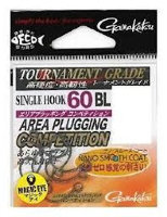 GAMAKATSU Single Hook 60BL Area Plucking Competition [Nano Smooth Coat] #5 (8pcs)