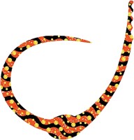 FishingShop.kiwi SASA LABO KCSC-06 King Cobra Single Curly #06 Orange Zebra Gold Dot SASA LABO KCSC-06 King Cobra Single Curly #06 Orange Zebra Gold Dot