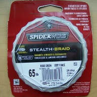 SPIDERWIRE Stealth Braid [Moss Green] 125yd 6lb