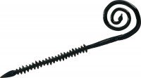 DAIWA Kohga NakaiMushi Curly 7" #Kuro Isome