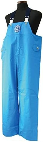 IKARI Rainwear Chest Pants (Blue) M