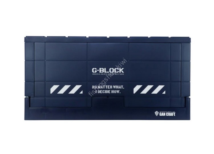 GAN CRAFT Original Block Shaped Mult-Box G-BLOCK 38 #02 Navy
