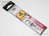 GAMAKATSU Herabuna Sure w/45cm Thread [Brown] #6 Line 0.8 (6pcs)