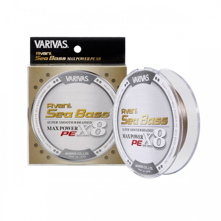 VARIVAS Avani SeaBass Max Power PE x8 [Status Gold] 150m #0.8 (16.7lb)