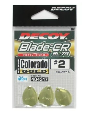 Kaufe Decoy BL-7G Trailer Blade Colorado Gold Größe 4 (4331) zum Preis ab 9.59