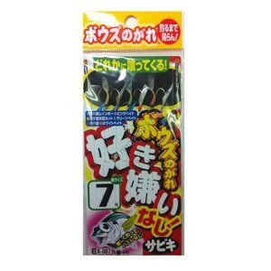 SASAME No Gare Suki Kirai Nashi Sabiki X-007 [Gold] 6 Hook 7-1.5