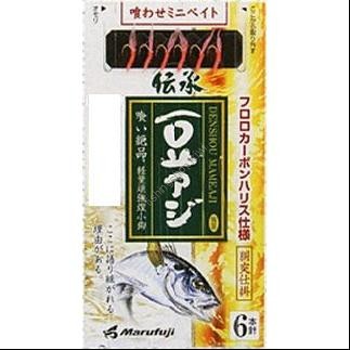 Marufuji S-197 Traditional Beans Horse mackerel Pink No.0.8