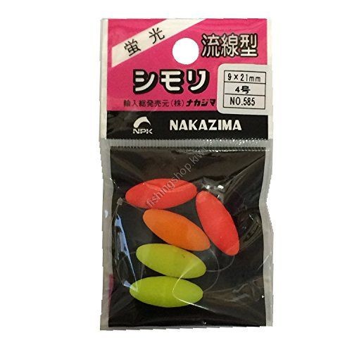 NAKAZIMA Fluorescent Streamline Shimori #4 (5pcs)