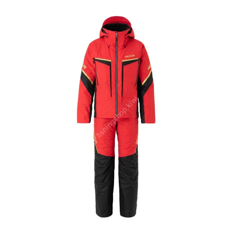 SHIMANO RB-113V Nexus Gore-Tex Warm Suit (Red) 3XL