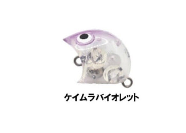 FAT FACTORY Clear Splash Rattle 20mm 1.8g #Keimura Violet