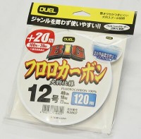 DUEL BIG Fluorocarbon [Clear] 120m #12 (40lb)