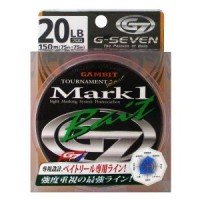 G-SEVEN Gambit Tournament Mark 1 Bait [Transparent +10cm Pink Marking] 150m #5 (20lb)