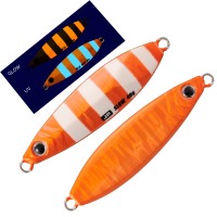 MAJOR CRAFT JPSLOW-30 Jigpara Slow 30g #114 Cho Yako Orange Zebra (Keimura)