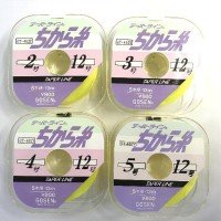 GOSEN Chikara Ito Taper Line 3-12 [Yellow Green] 13m