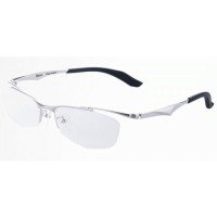ZEAL OPTICS D-1122 Baron Matte Chrome/Smoke Demo Lens