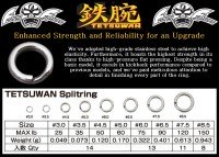 NATURE BOYS FishingFighters Tetsuwan Splitring #3.0