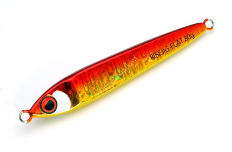 RISE JAPAN Rise Jig Flat 80g #RJ03 Akakin