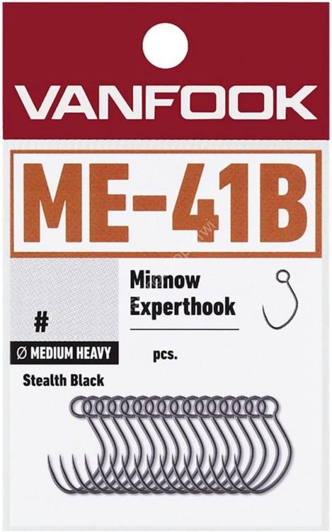 VANFOOK ME-41B Minnow Experthook Mediun Heavy SBK #8