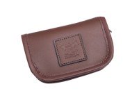 PALMS Silver Leather Wallet S 35BR