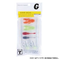 JACKALL Good Meal Start Set Claw and Pin Tail Set B