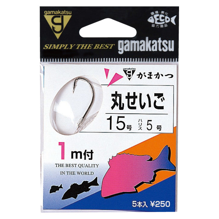 GAMAKATSU Throwing Hook With Thread 12 - 3