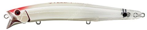 TACKLE HOUSE Contact Feed.Shallow 105 Plus 17.5g #P-1 Pearl White/Clear Tail