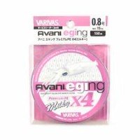 VARIVAS Avani Eging Premium PE x4 Milky [Pink-Based Marking Line] 150m #08 (15lb)
