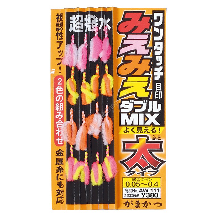 GAMAKATSU AW-112 One Touch Mie Mie Mark MIX Value Pack
