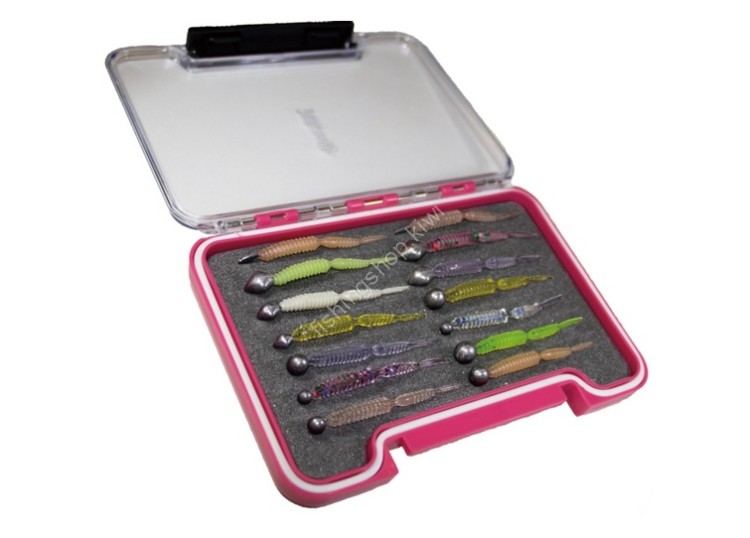 GAMAKATSU Lure Case LE504-1 Yoihime Slim Slit Box #Pink