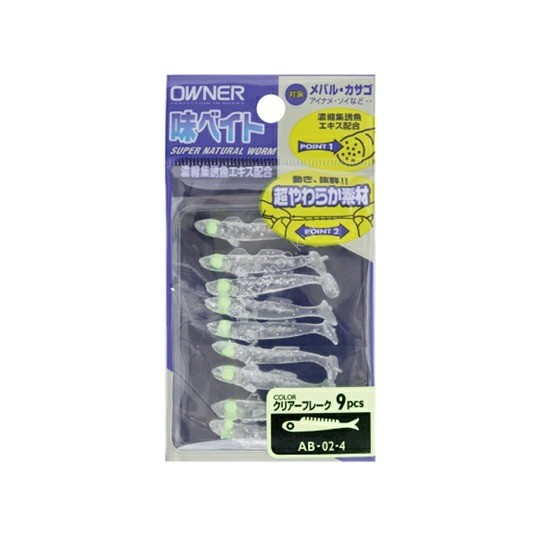 OWNER 82587 AB02 Flavored Shirasu #01 Bait Pink