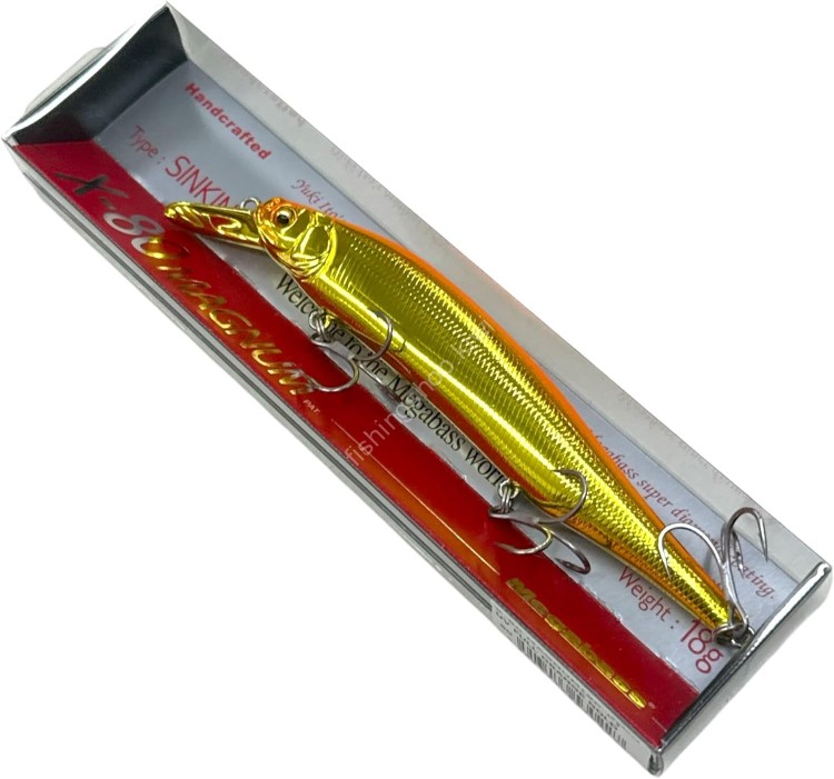 MEGABASS X-80 Magnum(SP-C) #UV Full Orange Gold