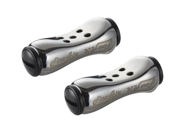 LIVRE Fino Air Knob ABBK-2 #Silver/Black (2pcs)