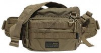 LINHA MSB-03N2 2Way Waist Bag Grouper Type 4 Khaki