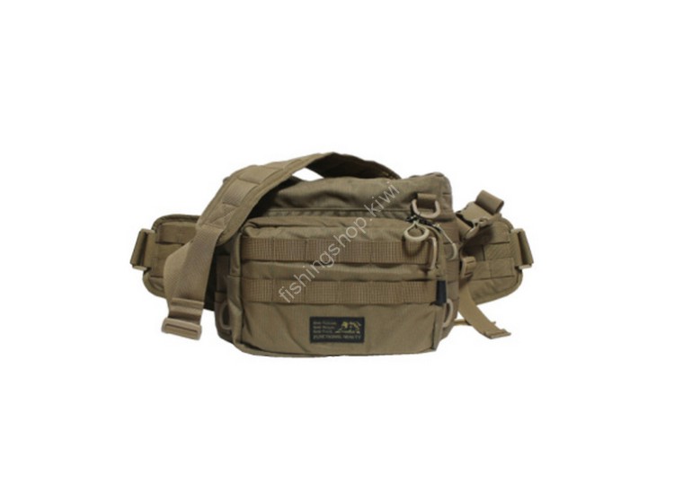 LINHA 2Way Waist Bag Grouper Type IV MSB-03N2 #Khaki