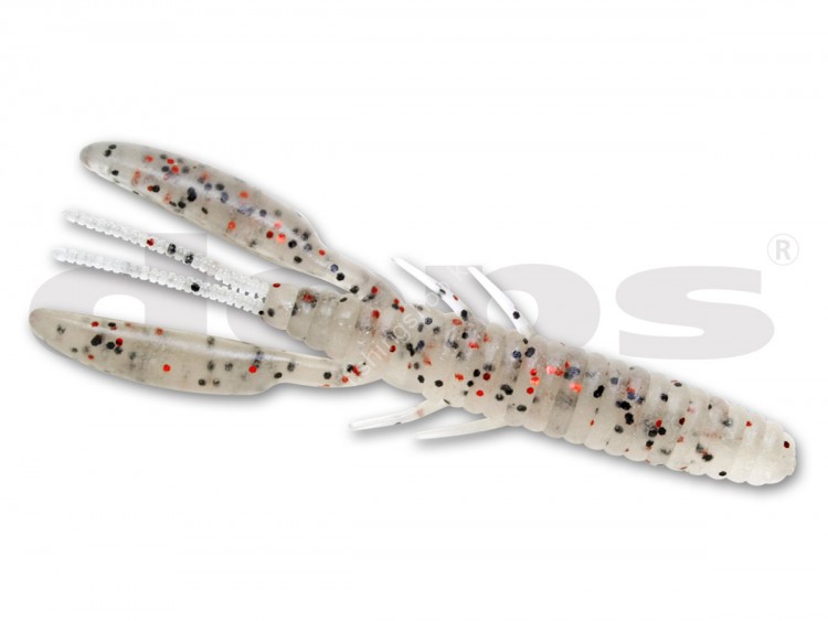 DEPS Deathadder Hog 5" 15 Clear Pepper Red Flake