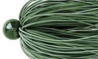 DEPS RR Jig Head 1.0g Fine Rubber Skirt #09 Watermelon