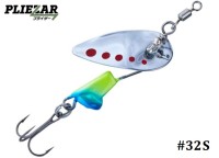 CORMORAN viva Pliezar 3.5g #32S Silver/Red/Chart
