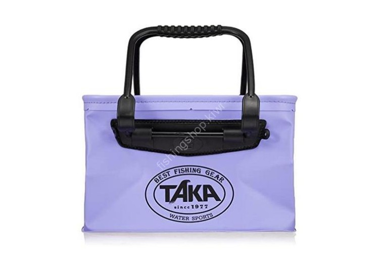 TAKA Sangyo 720-Square Eva Bucket without Lid 36cm #Purple