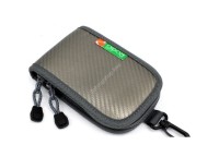 RODIO CRAFT Carbon Wallet Vertical Long #Titanium Silver