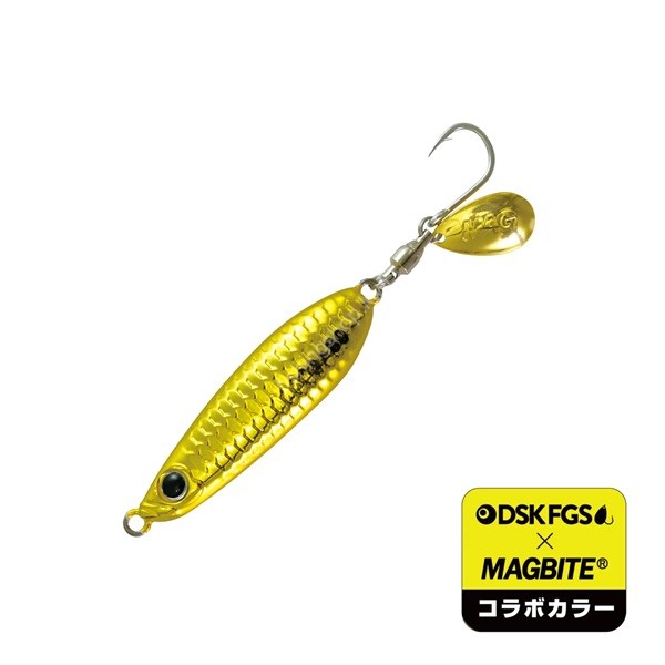 MAGBITE MBJ07 Sardine Jig -Kotsubu- 40g #04 Wagamama Gold