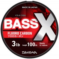 DAIWA Bass-X Fluoro [Natural] 100m #5 (20lb)