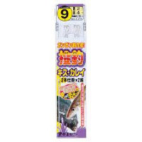 GAMAKATSU Warning Cast Fishing Shikake 3 Piece Rig 10-2