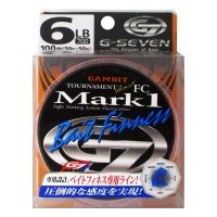G-SEVEN Gambit Tournament Mark 1 Bait [Transparent +10cm Pink Marking] 100m #1.5 (6lb)