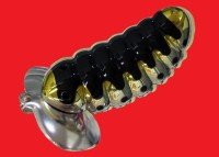 SMITH Catapy II #10 Black Silver Caterpillar
