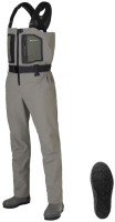 SHIMANO FF-001V DS+4 Stretch Wader Cut Pin Felt Gray Beige M(L)