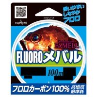 YAMATOYO Fluoro Mebaru [Natural Blue] 100m #0.6 (2lb)