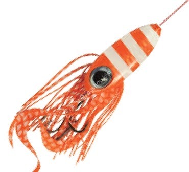 REAL FISHER ikaraba 100g #Zebra Orange